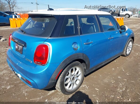 WMWXU3C5XG2D31291 2016 MINI HARDTOP Blue Задня права чверть