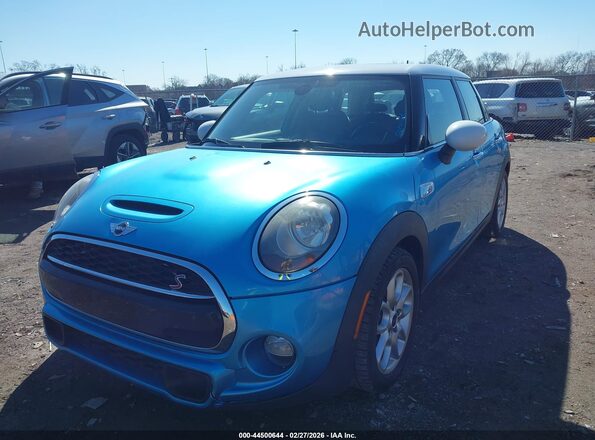WMWXU3C5XG2D31291 2016 MINI HARDTOP Blue Вид спереду