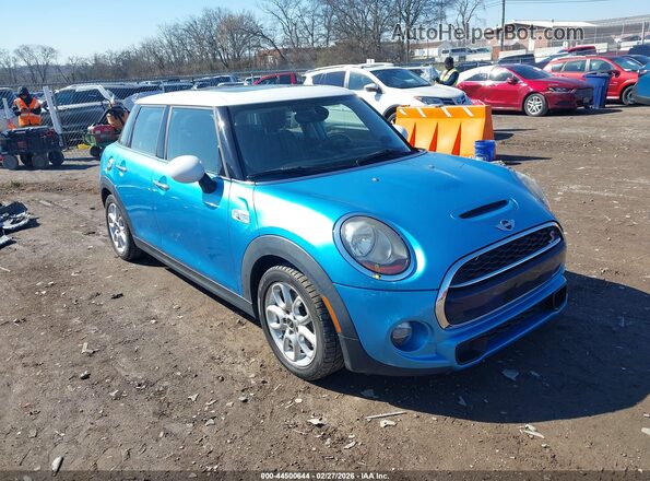 WMWXU3C5XG2D31291 2016 MINI HARDTOP Blue Передня права чверть