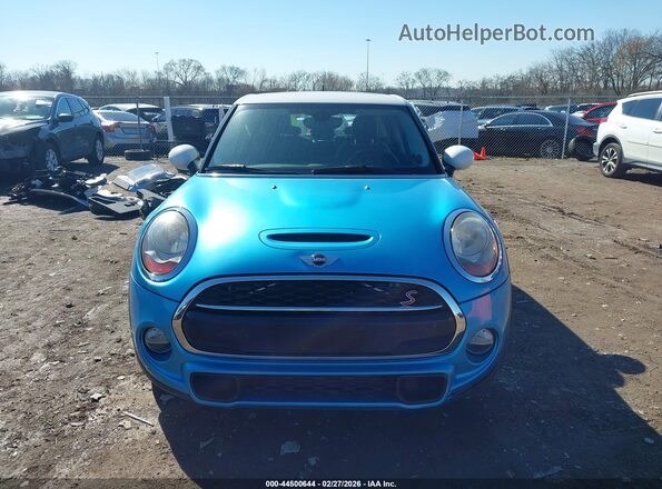 WMWXU3C5XG2D31291 2016 MINI HARDTOP Blue Вид щитка приладів