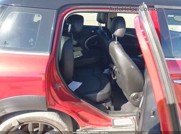 WMWZB3C52GWR49595 2016 MINI COUNTRYMAN Red Widok naklejki z numerem VIN