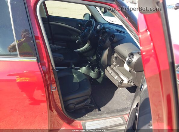 WMWZB3C52GWR49595 2016 MINI COUNTRYMAN Red Widok wnętrza z przodu