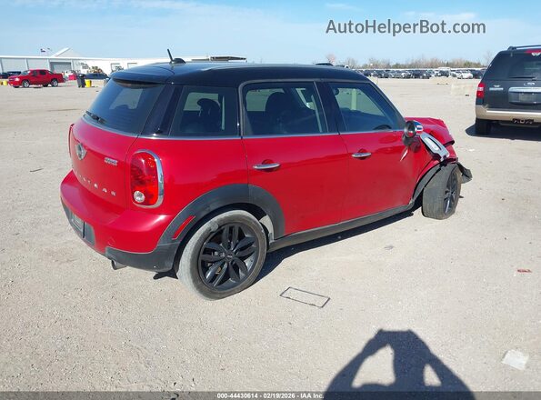WMWZB3C52GWR49595 2016 MINI COUNTRYMAN Red Tył prawy