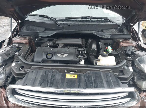 WMWZB3C53GWR48147 2016 MINI COUNTRYMAN Бордовый Вид сзади