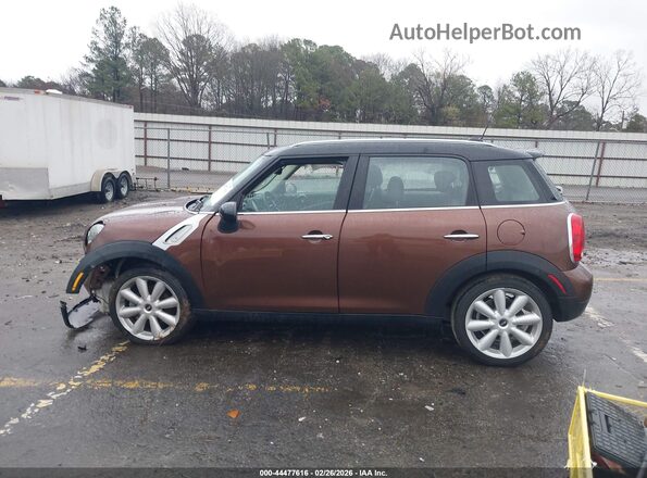 WMWZB3C53GWR48147 2016 MINI COUNTRYMAN Бордовый Вид задней части салона