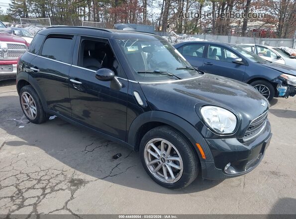 WMWZB3C54GWR49016 2016 MINI COUNTRYMAN Черный Передняя правая четверть