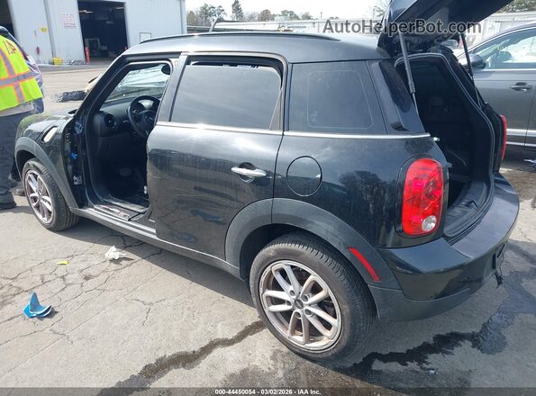 WMWZB3C54GWR49016 2016 MINI COUNTRYMAN Черный Задняя левая четверть