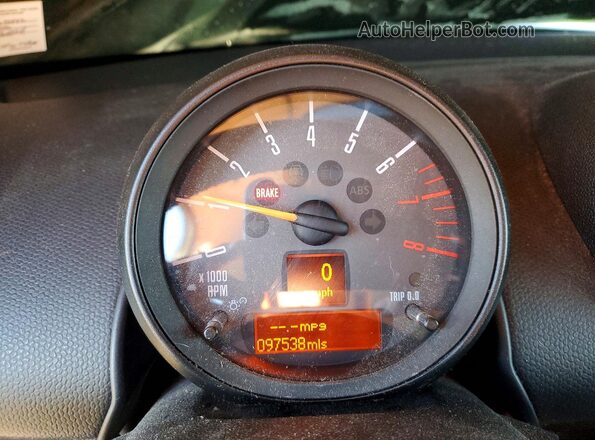WMWZB3C58GWM33452 2016 MINI COOPER Серый Вид щитка приборов
