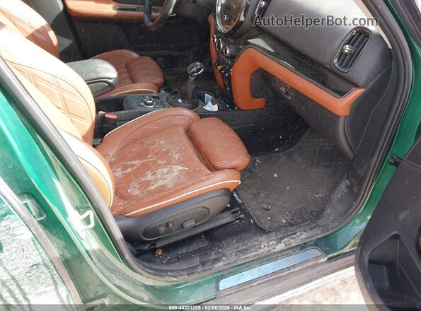 WMZ23BS03P3R89557 2023 MINI SE COUNTRYMAN Green Вид салону спереду