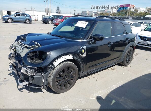 WMZ23BS07P3P84288 2023 MINI SE COUNTRYMAN Black Vista tres cuartos delantera izquierda