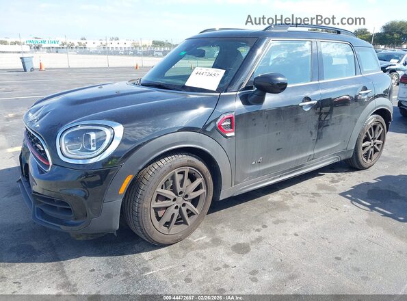WMZ33BS03N3N89015 2022 MINI COUNTRYMAN Черный Передняя левая четверть