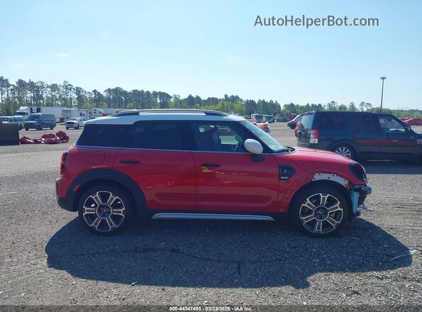 WMZ53BR00P3P95393 2023 MINI COUNTRYMAN Красный Панорамный вид салона 360°