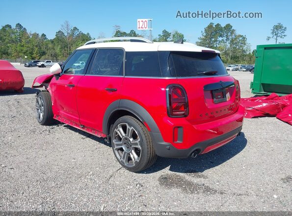 WMZ53BR00P3P95393 2023 MINI COUNTRYMAN Красный Задняя левая четверть