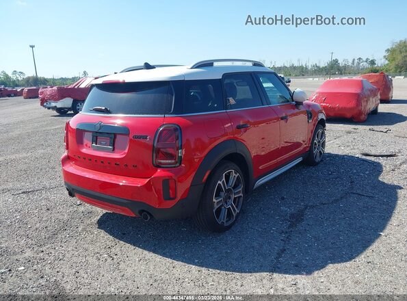 WMZ53BR00P3P95393 2023 MINI COUNTRYMAN Красный Задняя правая четверть