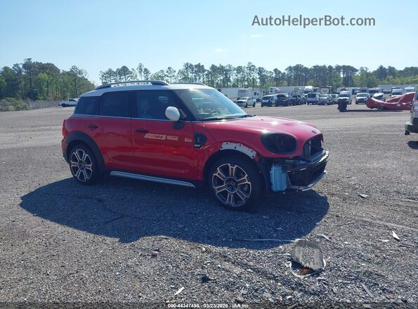 WMZ53BR00P3P95393 2023 MINI COUNTRYMAN Красный Передняя правая четверть