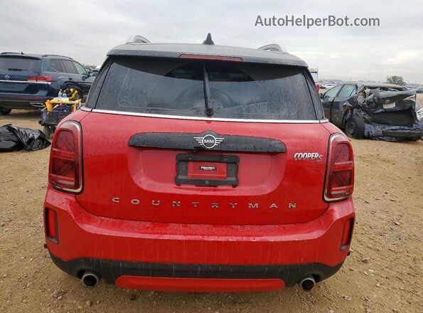 WMZ53BR01P3P96116 2023 MINI COOPER Red Vista trasera