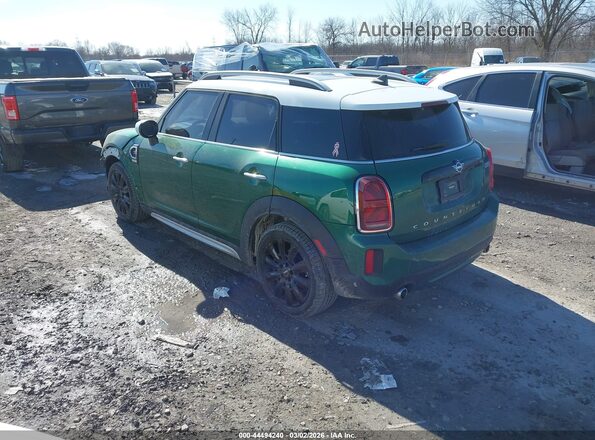 WMZ53BR02R3R68642 2024 MINI COUNTRYMAN Зеленый Задняя левая четверть
