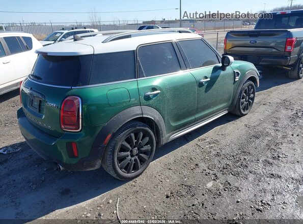 WMZ53BR02R3R68642 2024 MINI COUNTRYMAN Зеленый Задняя правая четверть