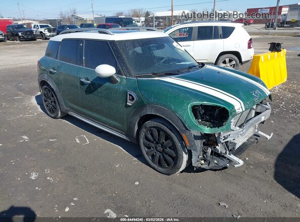 WMZ53BR02R3R68642 2024 MINI COUNTRYMAN Зеленый Передняя правая четверть