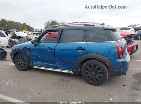 WMZ53BR0XR3R84068 2024 MINI COUNTRYMAN Синий Панорамный вид салона 360°