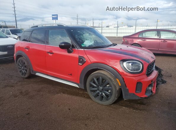 WMZ83BR04P3P63110 2023 MINI COOPER Красный Передняя правая четверть