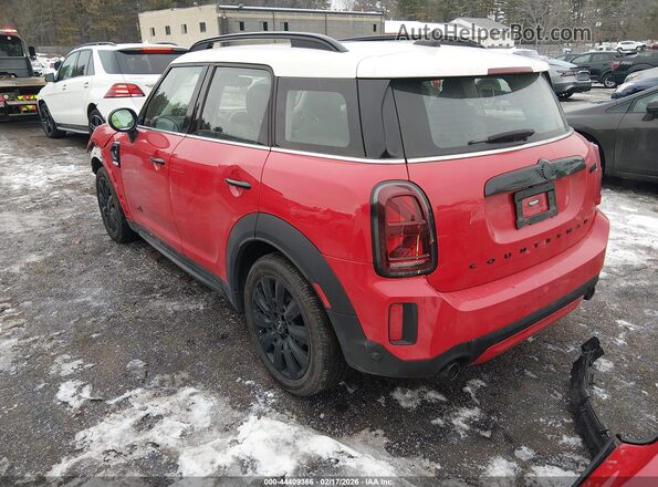 WMZ83BR05R3R42596 2024 MINI COUNTRYMAN Красный Задняя левая четверть