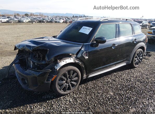 WMZ83BR06P3P56773 2023 MINI COUNTRYMAN Черный Передняя левая четверть