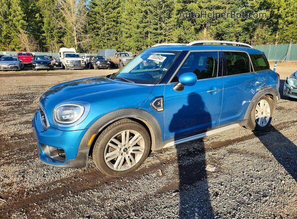 WMZYT3C34J3D99774 2018 MINI COOPER Синий Передняя левая четверть