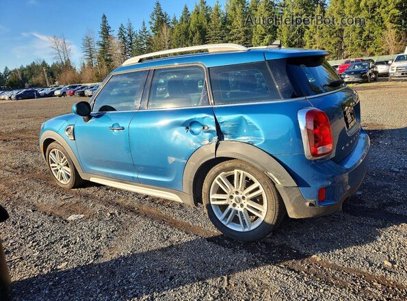 WMZYT3C34J3D99774 2018 MINI COOPER Синий Задняя левая четверть