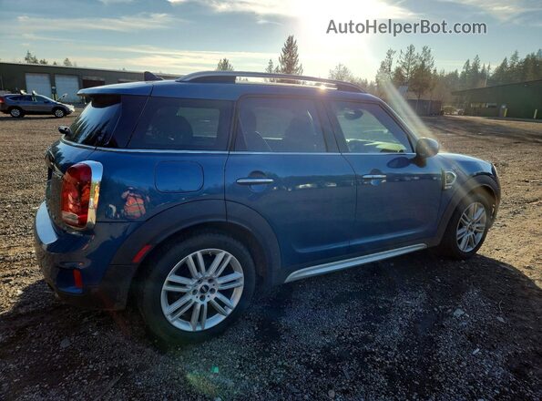 WMZYT3C34J3D99774 2018 MINI COOPER Синий Задняя правая четверть