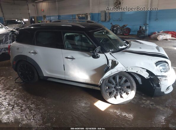 WMZYT3C38H3D98458 2017 MINI COUNTRYMAN Белый Вид задней части салона