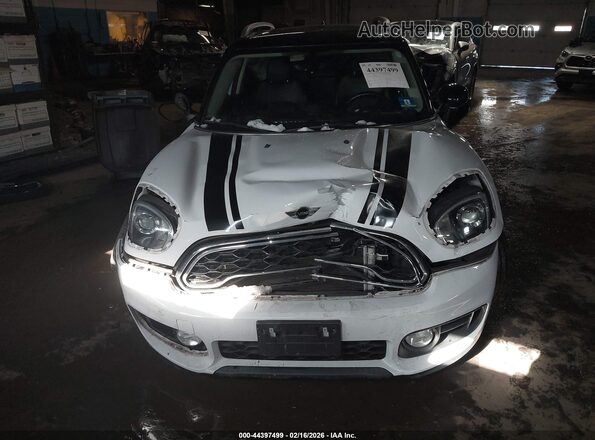 WMZYT3C38H3D98458 2017 MINI COUNTRYMAN Белый Вид щитка приборов