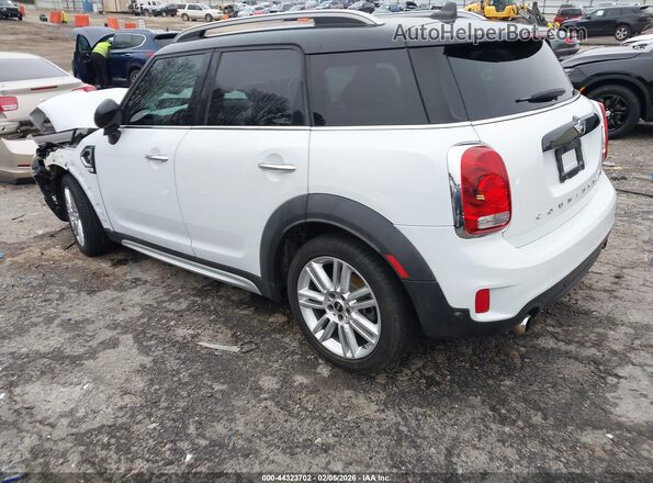 WMZYT3C38J3E00313 2018 MINI COUNTRYMAN Белый Задняя левая четверть