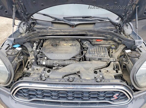 WMZYT3C51K3E95848 2019 MINI COOPER Серый Вид задней части салона