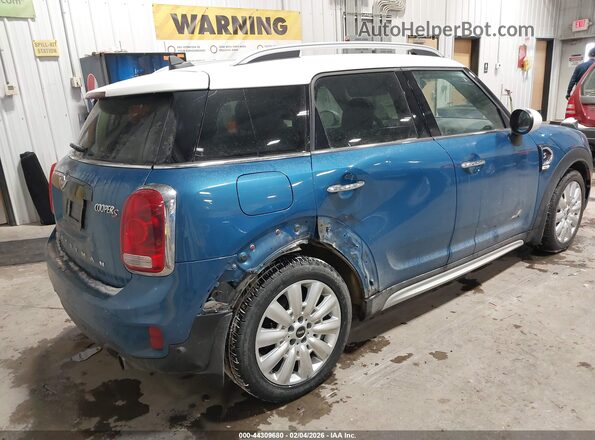 WMZYT5C32H3D80646 2017 MINI COUNTRYMAN Blue Tył prawy