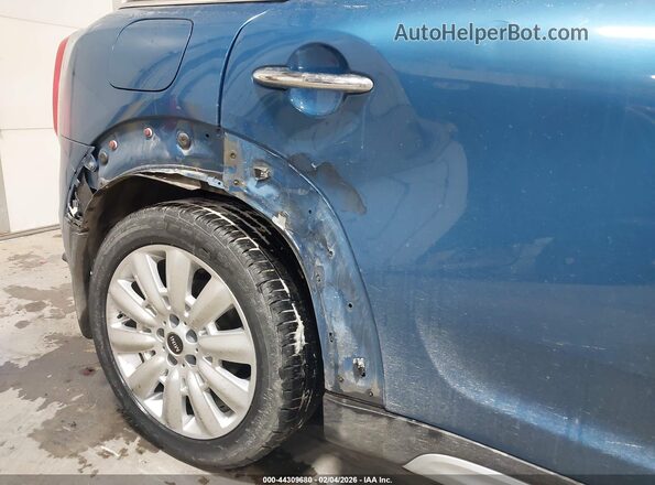 WMZYT5C32H3D80646 2017 MINI COUNTRYMAN Blue Widok z przodu