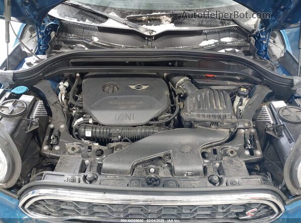 WMZYT5C32H3D80646 2017 MINI COUNTRYMAN Blue Widok z tyłu