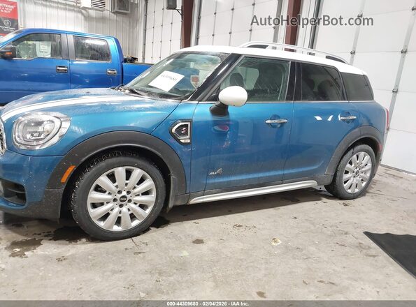 WMZYT5C32H3D80646 2017 MINI COUNTRYMAN Blue Widok wnętrza 360 stopni