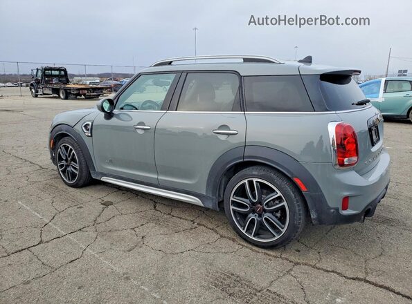 WMZYT5C33H3B67253 2017 MINI COOPER Серый Задняя левая четверть