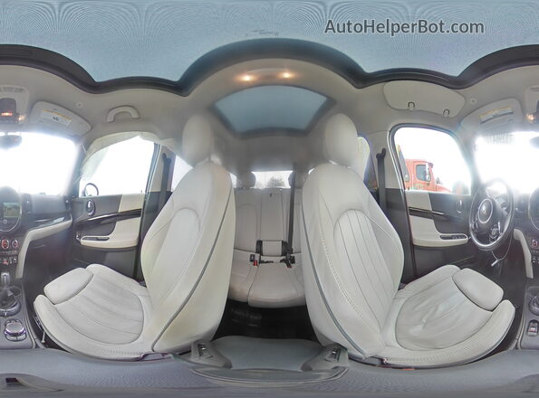 WMZYT5C33H3B67253 2017 MINI COOPER Серый Панорамный вид салона 360°