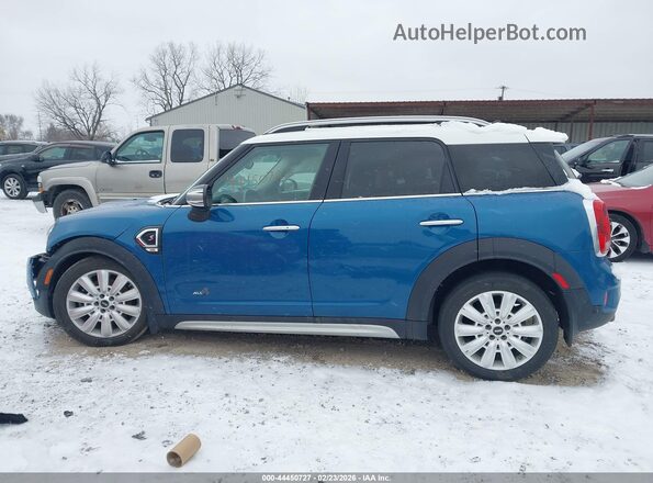 WMZYT5C38J3E69286 2018 MINI COUNTRYMAN Синий Панорамный вид салона 360°