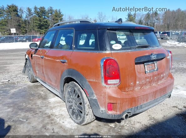 WMZYT5C50K3E63548 2019 MINI COUNTRYMAN Оранжевый Задняя левая четверть