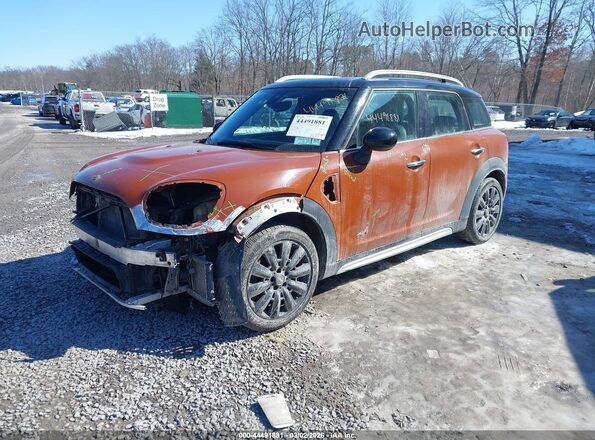 WMZYT5C50K3E63548 2019 MINI COUNTRYMAN Оранжевый Передняя левая четверть