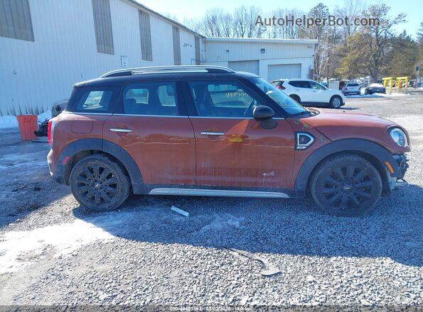WMZYT5C50K3E63548 2019 MINI COUNTRYMAN Оранжевый Вид задней части салона