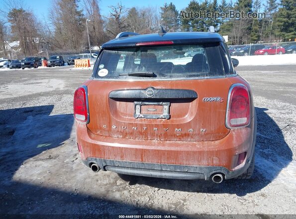 WMZYT5C50K3E63548 2019 MINI COUNTRYMAN Оранжевый 