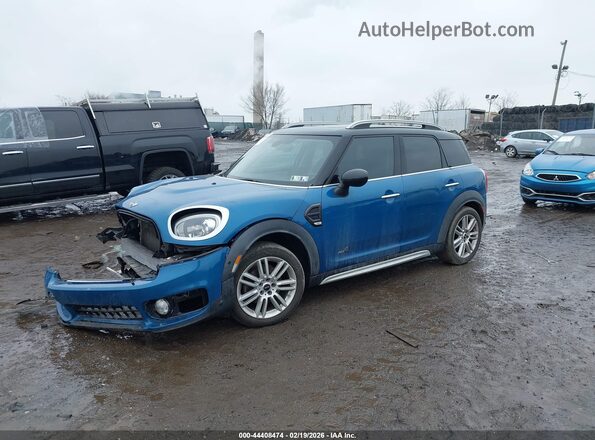 WMZYV5C35H3E02679 2017 MINI COUNTRYMAN Blue Przód lewy