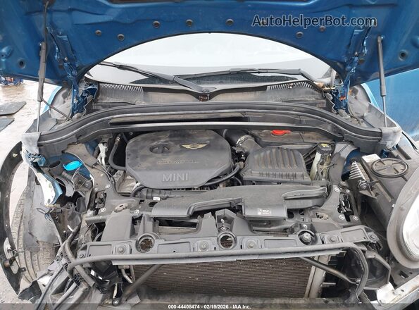 WMZYV5C35H3E02679 2017 MINI COUNTRYMAN Blue Widok z tyłu