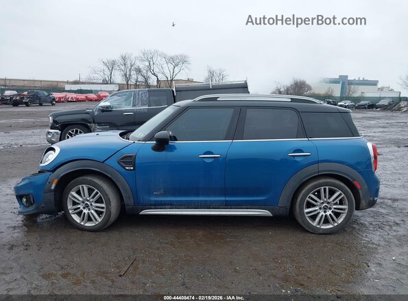 WMZYV5C35H3E02679 2017 MINI COUNTRYMAN Blue Widok wnętrza 360 stopni
