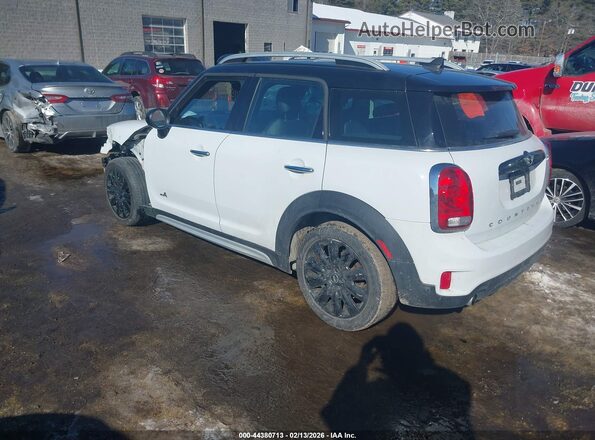 WMZYV5C38J3B75994 2018 MINI COUNTRYMAN Белый Задняя левая четверть