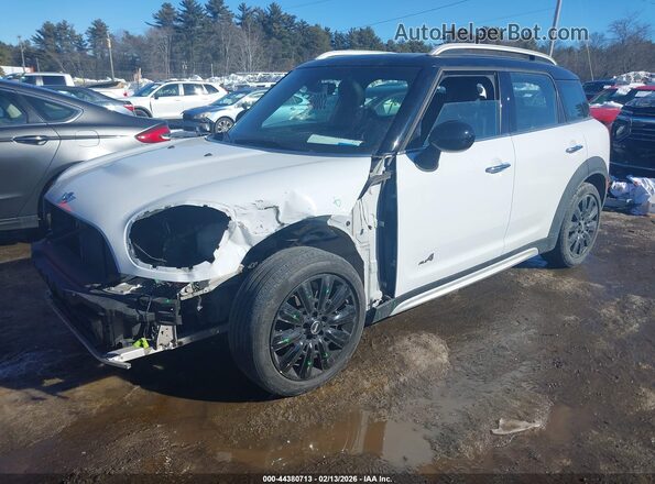 WMZYV5C38J3B75994 2018 MINI COUNTRYMAN Белый Передняя левая четверть